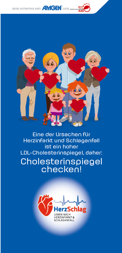 HerzSchlag – Broschüre: Cholesterinspiegel checken!