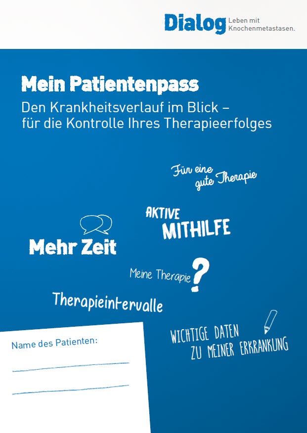 Leben mit Knochenmetastasen_Mein Patientenpass