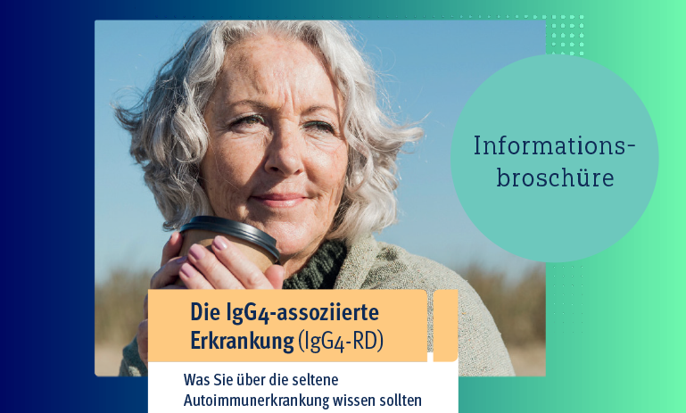 Broschürenvorschau Informationen zur IgG4-assoziierten Erkrankung (IgG4-RD)